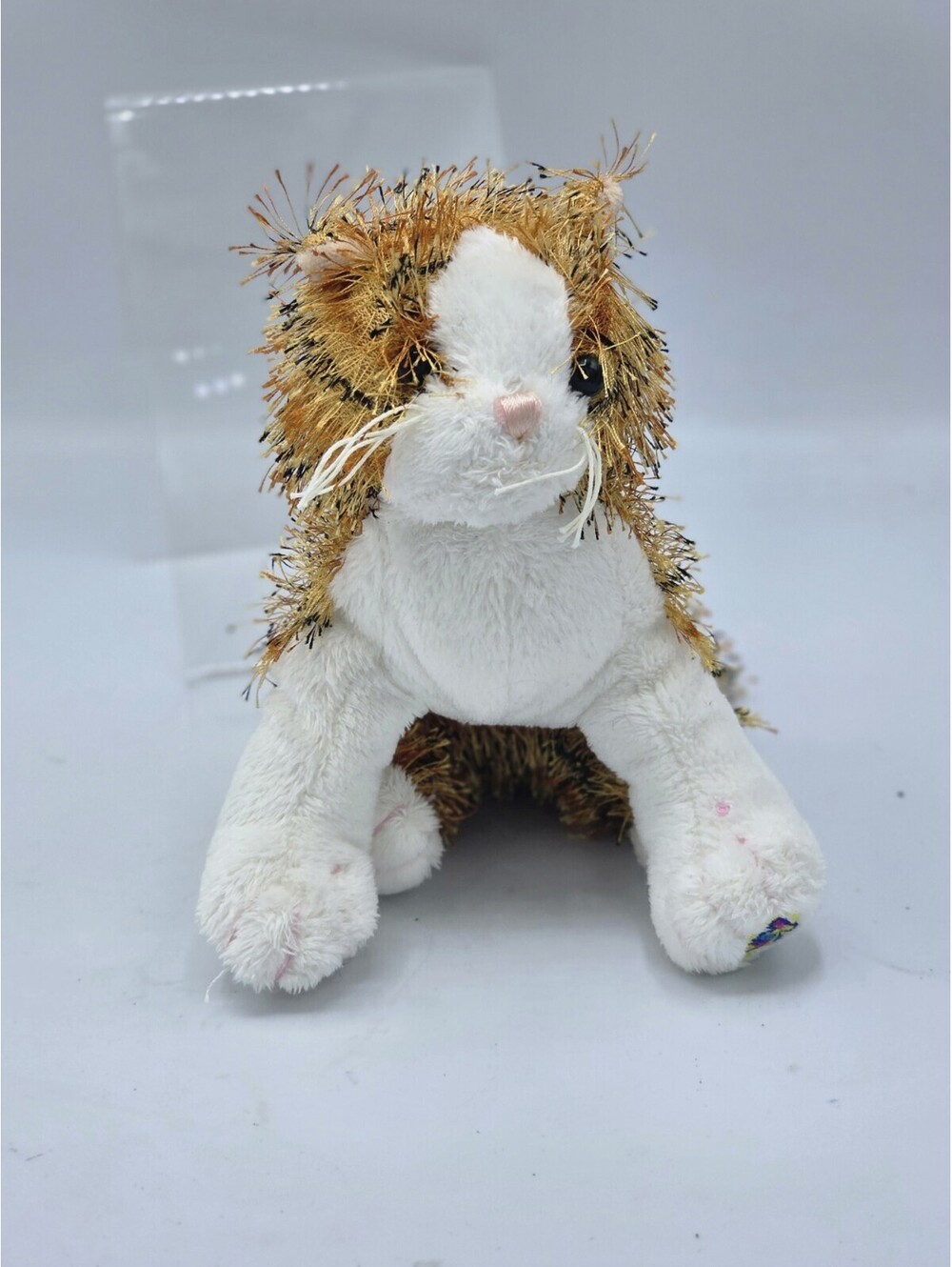 Ganz Webkinz Lil'Kinz Striped Alley Cat Plush Tiger Kitty Stuffed Animal no code